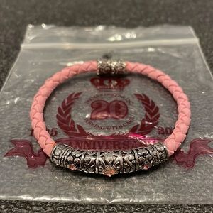 Premier Designs Pink and Silver Bracelet